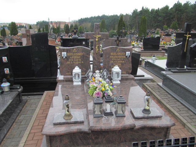 Grób Łucja Bielonko