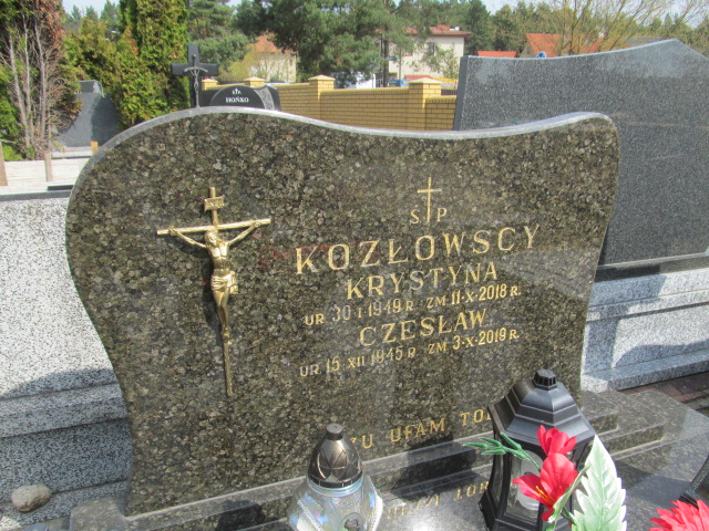 Krystyna Kozłowska 1949 Białystok św. Boboli - Grobonet - Wyszukiwarka osób pochowanych