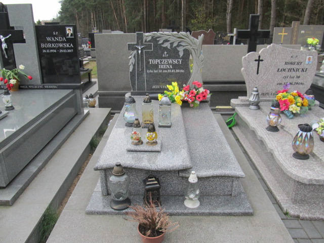 Grób Irena Topczewska