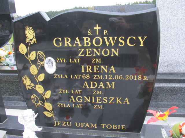 Irena Grabowska Białystok św. Boboli - Grobonet - Wyszukiwarka osób pochowanych