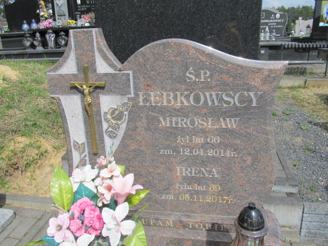 Mirosław Łebkowski Białystok św. Boboli - Grobonet - Wyszukiwarka osób pochowanych