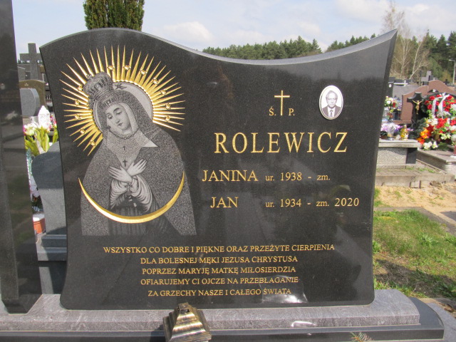 Janina Rolewicz 1938 Białystok św. Boboli - Grobonet - Wyszukiwarka osób pochowanych