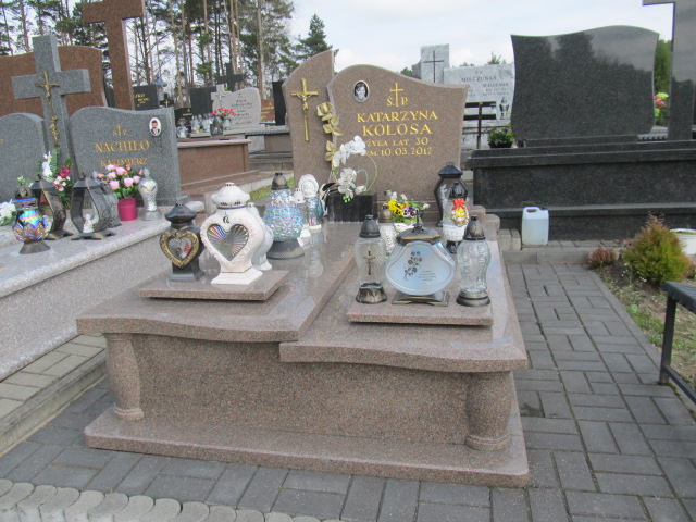 Grób Katarzyna Kolosa