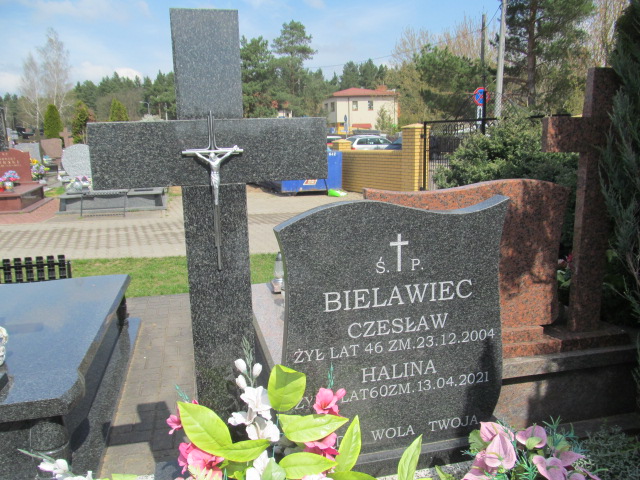 Halina Bielawiec Białystok św. Boboli - Grobonet - Wyszukiwarka osób pochowanych