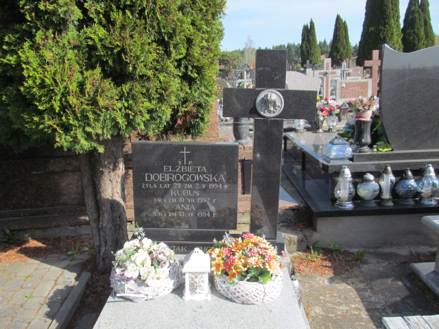 Anna Dobrogowska 1994 Białystok św. Boboli - Grobonet - Wyszukiwarka osób pochowanych