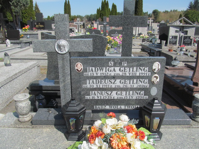 Janusz Getling 1938 Białystok św. Boboli - Grobonet - Wyszukiwarka osób pochowanych