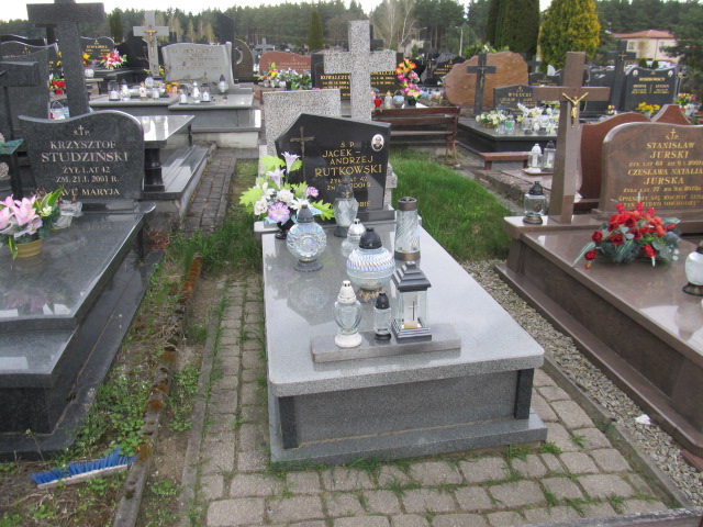 Grób Jacek Andrzej Rutkowski