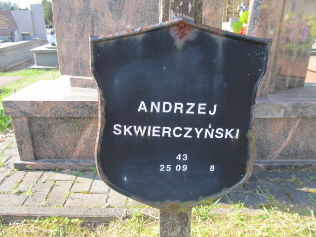 Andrzej Skwierczyński 1955 Białystok św. Boboli - Grobonet - Wyszukiwarka osób pochowanych