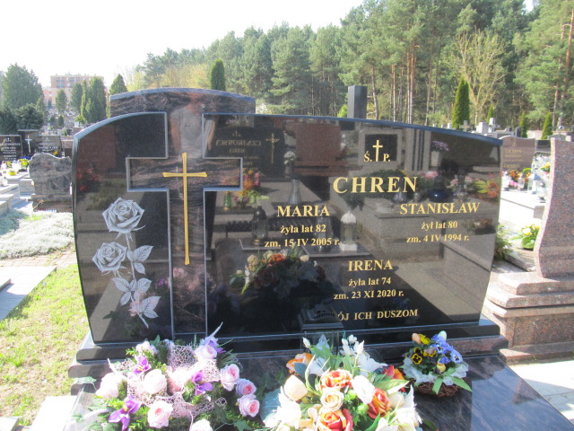 Maria Chren Białystok św. Boboli - Grobonet - Wyszukiwarka osób pochowanych