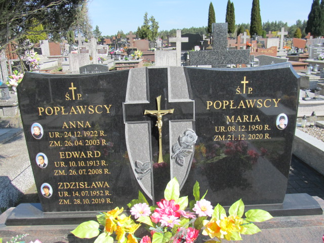 Anna Popławska 1922 Białystok św. Boboli - Grobonet - Wyszukiwarka osób pochowanych