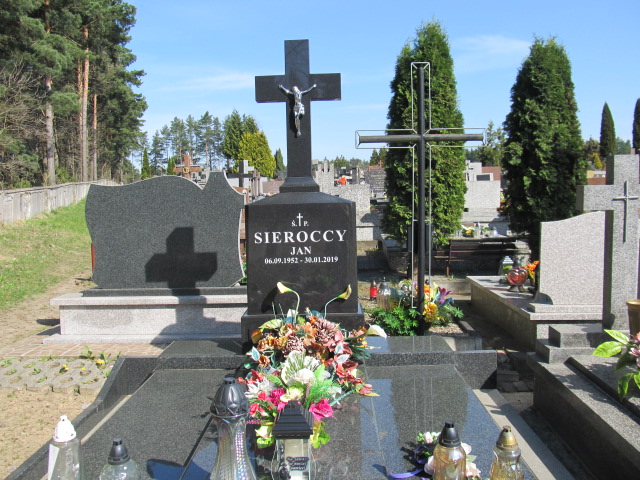 Jan Sierocki 1952 Białystok św. Boboli - Grobonet - Wyszukiwarka osób pochowanych