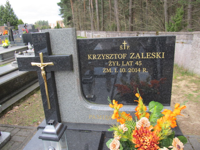 Grób Krzysztof Zaleski