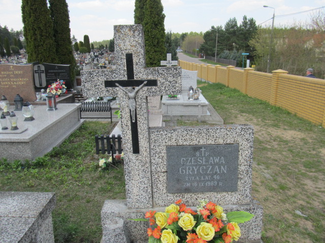Czesława Gryczan 1943 Białystok św. Boboli - Grobonet - Wyszukiwarka osób pochowanych