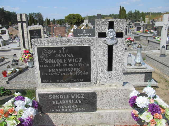 Grób Janina Sokolewicz