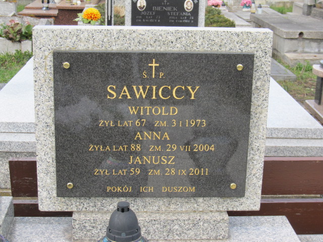 Witold Sawicki Białystok św. Boboli - Grobonet - Wyszukiwarka osób pochowanych