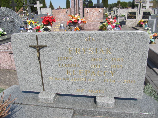 Józef Frysiak 1908 Białystok św. Boboli - Grobonet - Wyszukiwarka osób pochowanych