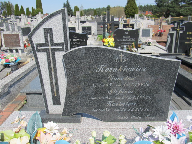 Kazimierz Kozakiewicz Białystok św. Boboli - Grobonet - Wyszukiwarka osób pochowanych