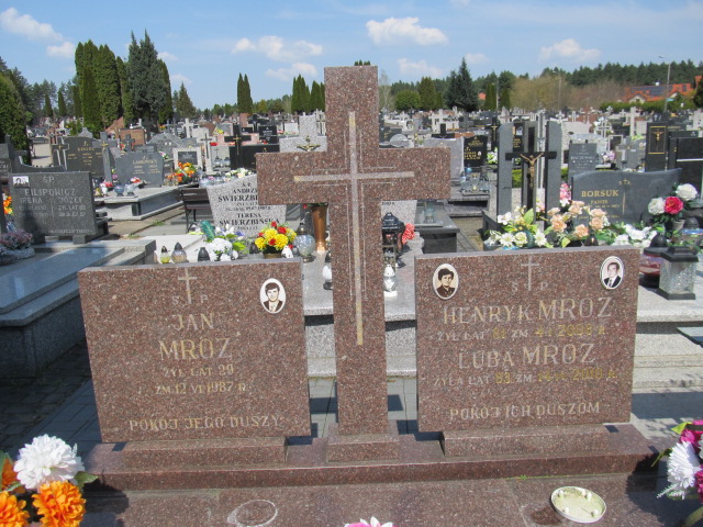 Henryk Mróz Białystok św. Boboli - Grobonet - Wyszukiwarka osób pochowanych