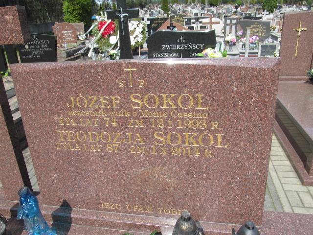 Grób Teodozja Sokół