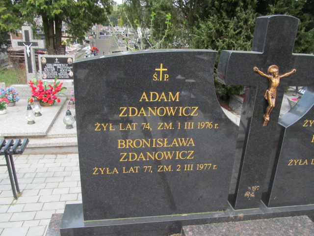 Adam Zdanowicz 1902 Białystok św. Boboli - Grobonet - Wyszukiwarka osób pochowanych