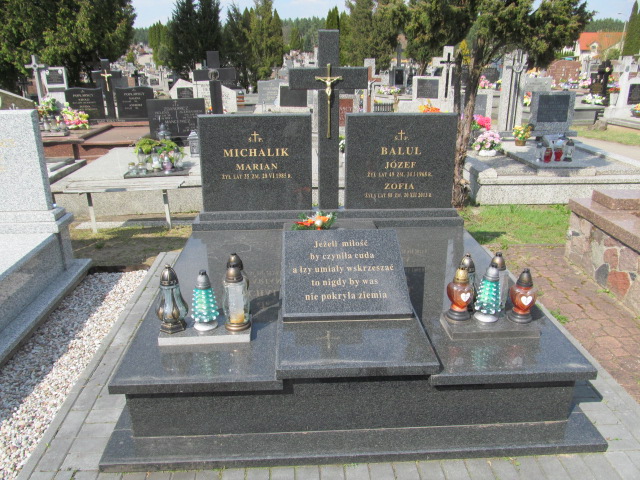 Grób Marian Michalik