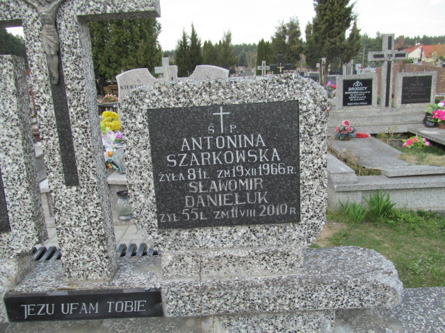 Lucyna Danieluk Białystok św. Boboli - Grobonet - Wyszukiwarka osób pochowanych