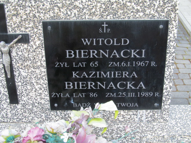 Witold Biernacki Białystok św. Boboli - Grobonet - Wyszukiwarka osób pochowanych