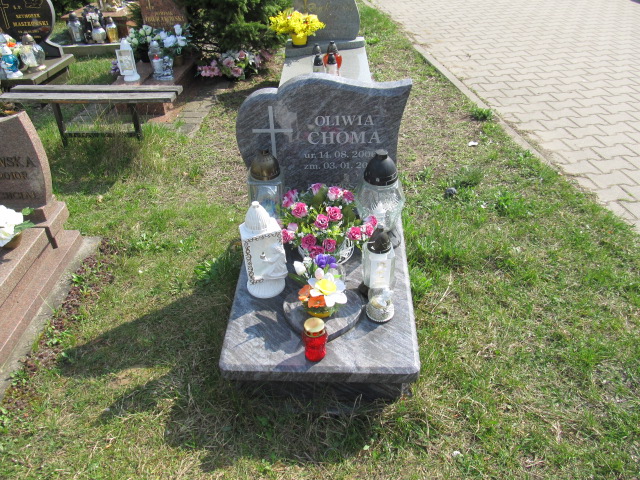 Grób Oliwia Choma