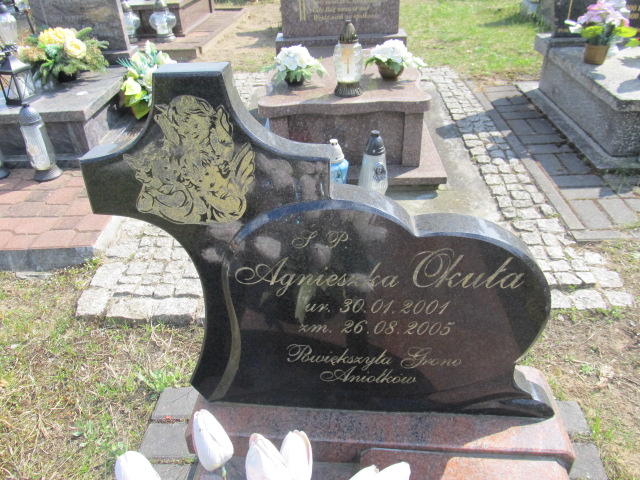 Agnieszka Okuta 2001 Białystok św. Boboli - Grobonet - Wyszukiwarka osób pochowanych