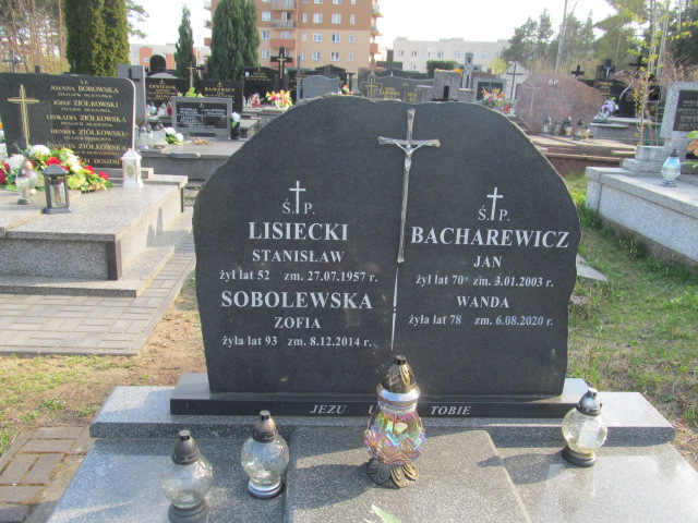 Jan Bacharewicz Białystok św. Boboli - Grobonet - Wyszukiwarka osób pochowanych